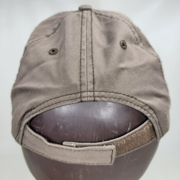 Hawaii Aloha Adjustable Strapback Baseball Hat Trucker Cap Brown / Tan Weave - Picture 4 of 7